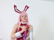 Preview 1 of Bunny Zero Two's Cum Milking Handjob (DARLING IN THE FRANXX)