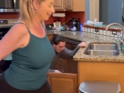 Preview 6 of Hot Busty Mature Milf Danni Jones' Son's Friend Fixes Her House and Her Pussy - 32 Year Age Gap!!