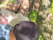 Preview 6 of Sucking dick on a picnic outside