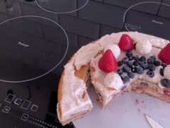 НЕПОРНУХА. Готовим торт на 8 марта. Простой рецепт вкусного подарка - Screenshot 14 of 16 - Cute Couple