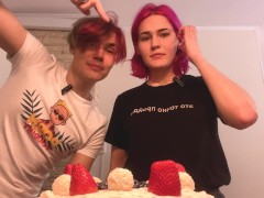 НЕПОРНУХА. Готовим торт на 8 марта. Простой рецепт вкусного подарка - Screenshot 15 of 16 - No Porn