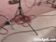 Preview 4 of Little April Fingering Solo and Orgasm