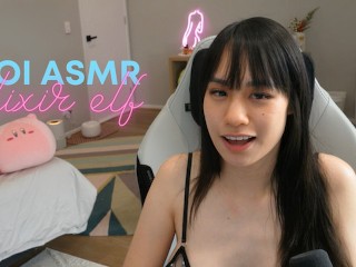 Chica Asiática ASMR JOI Con Elixir Elf 😊