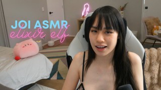 Chica asiática ASMR JOI con Elixir Elf 😊
