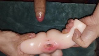 Очень тугая секс-кукла из Китая