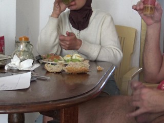 Horny Masturbation for Arab Mature Muslim Woman
