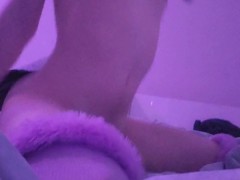 trans egirl moans and begs for your cum