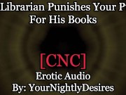 Preview 5 of Orc Librarian Makes You Pay [Rough] [Fucked Over Table] [Blowjob] (Erotic Audio for Women)
