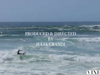 VIXEN Surf Bunnies Bella, Kelly, Christy Seduce Instructor screenshot number 0
