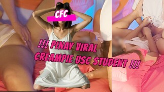 PINAY VIRAL 2024 Last creampie before leaving Cebu with lucky USC STUDENT