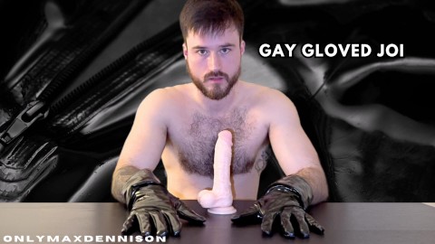 Gay pvc gloves joi