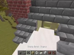 How to build an easy Suburban House in Minecraft