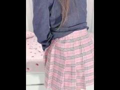 日本のデカ尻女子○生！【音楽：魔王魂】 - Screenshot 10 of 16 - Mini Skirt