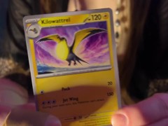 ASMR Topless Pokemon Card Opening (with & without lofi beats from another room) - Screenshot 13 of 16 - Nude Asmr