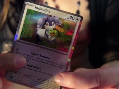 ASMR Topless Pokemon Card Opening (with & without lofi beats from another room) - Screenshot 16 of 16 - Asmr