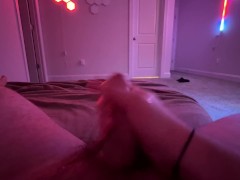 KEEPS GOING AFTER CUM *HUGE CUMSHOT LOUD ASMR*