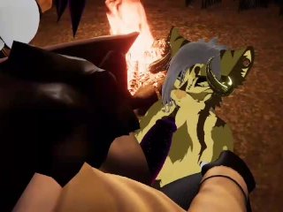 Two Furries by the Campfire (3 Min Preview)
