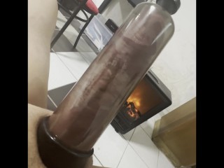 I'm using a Penis Pump for the first Time, my Cock won't Stop Growing. OF : MarcoXLaries