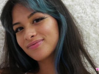 Sexy Brunette Teen Video