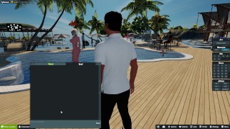 Тай в мире 3dxchat ищет хорошее времяпрепровождение, прыгая по комнатам