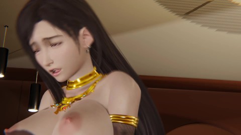 FF7 - Tifa with her sugar daddy