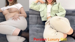 Persian Luxury Girl 질투심이 많은 남편은 친구에게 만족할 수 없다며 나-1부-소리로 봐달라고 했다