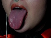 Preview 1 of ASMR INTENSE WET LICKING, FINGER SUCKING (SALIVA, MOUTH SOUNDS)