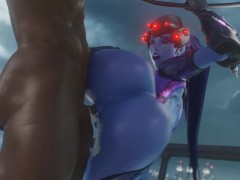 Widowmaker Fucked on all sides by Bewyx 1/16