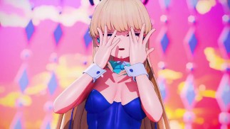 【MMD BlueArchive 4k/60fps】《Asuma Toki (飛鳥馬トキ)》~《DECO27 ft. 初音ミク (Hatsune Miku) ラビットホール》