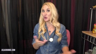 Doctor examines your small penis and diagnoses you with the tiniest penis in the world! Julia Robbie