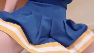 Solo Love Hotel Part 6 Cosplay Dress Up As A Cheerleader And Masturbate Alone At A Love Hotel Ω Just By Cosplaying You