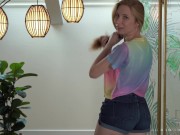 Preview 5 of Sierra Ky Hot Teen Tits Sheer Try On Haul