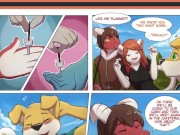Preview 4 of Furry Comic Dub: Weekend (Furry Animation, Furry Femboy, Cartoon, Anal)