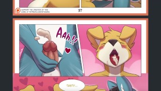 Furry Comic Dub: Fin de semana (Animación Furry, Furry Femboy, Dibujos animados, anal)