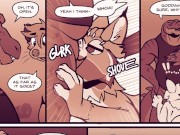 Preview 5 of Furry Comic Dub: Gay by Play (Furry Animation, Furry Femboy, Cartoon, Anal)