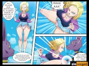 Preview 5 of Krillin Fucks 18 Before Beerus Destroys Everything - Dragon Ball Hentai