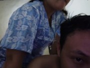 Preview 5 of Fulcadot negligee in pink underwear, Indonesian massage in the bedroom, watch untuk finished