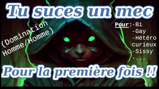 Tu suces un mec pour la première fois ! (Domination homme/homme, Joi audio pour Bi, sissy, gay...)