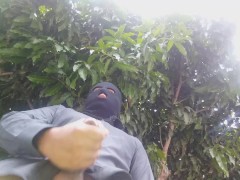 I masturbate in the rain