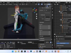 Behind the scenes How to make rule 34 renders in Blender 3d featuting Ben 10 Gwen and Hellen Wheels