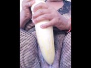 Preview 5 of Extremely cum leakage on the farm because of Multiple creampied