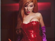 Preview 1 of Jessica Rabbit Solo Roleplay+cumming