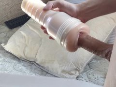 One Of My First Fleshlight Creampies (Older Videoo)