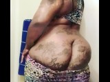 Pulling out MY JUICY FAT NATURAL ASS!!!