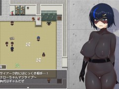 【戦隊戦姫バスターブルー-悪の組織への潜入-(体験版)実況】地味爆乳変身ヒロインJ〇が団員におっぱい揉まれたりご奉仕フェラすることになり・・(RPG同人エロゲー) - Screenshot 6 of 16 - Hentai Bigtits