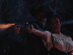 DIGITALPLAYGROUND - Vicki Chase Cheats On Her Man With Cowboy Scott Nails In Ep 2 Of Gold Diggers