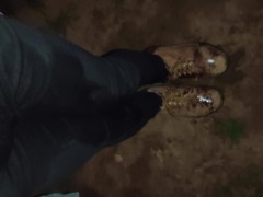 Wetting My Skinny Jeans In Public At Night