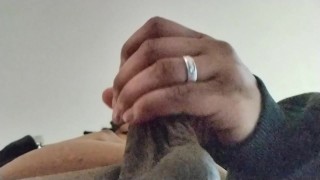 Stroking for my fine ass wife