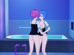 Rem and Ram ( Re:Zero ) - Screenshot 6 of 16 - Hentai