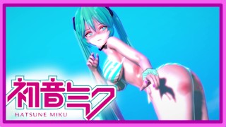 Vocaloid - Hatsune Miku espera por você na praia
